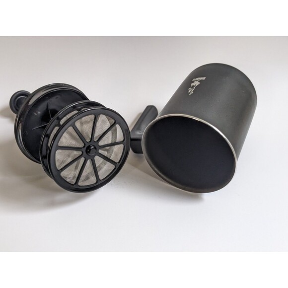 Bialetti Montalatte Manual Milk Frother 330ml / 11 oz w/ Box & Manual EXCELLENT - Picture 8 of 12